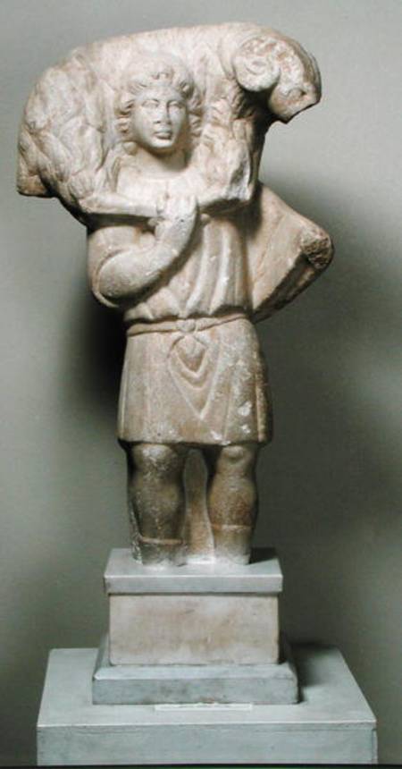 Christ, or The Good Shepherd a Byzantine
