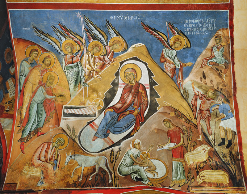The Adoration of the Magi a Byzantine School