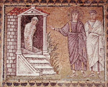 The Raising of Lazarus, Scenes from the Life of Christ a Byzantine School