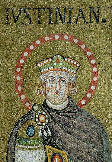 The face of Justinian a Byzantine School