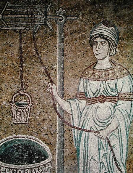 The Woman of Samaria a Byzantine School