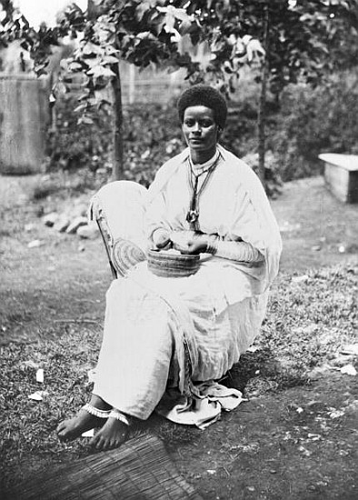 Native of Ethiopia, c.1900 a C. Chusseau-Flaviens