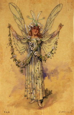 The Bindweed Fairy, costume for A Midsummer Night's Dream, produced by R. Courtneidge for the Prince a C. Wilhelm