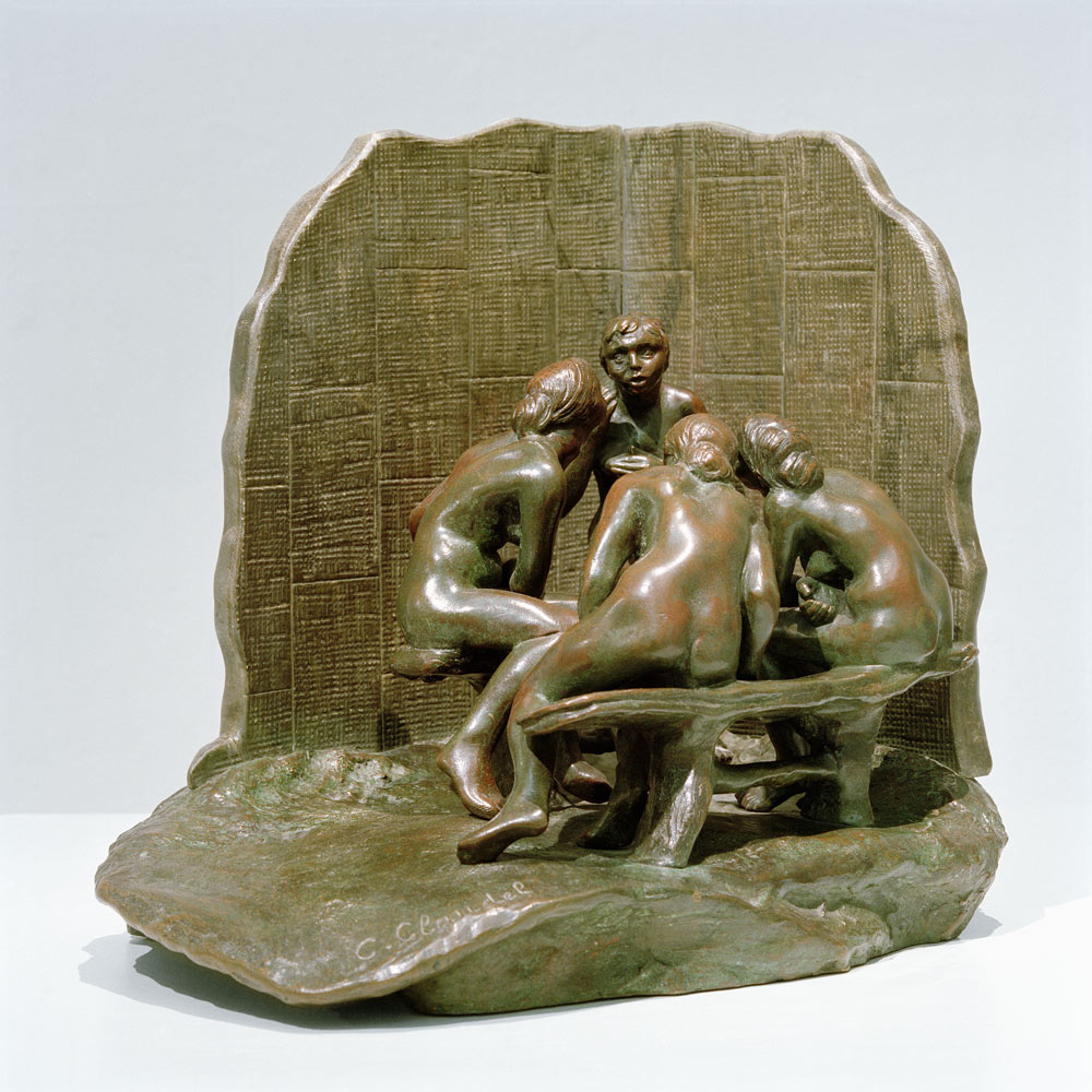 The Gossips (Women chatting) a Camille Claudel