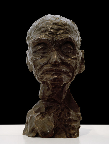 Head of an Hold Man (Study of Old Age) a Camille Claudel