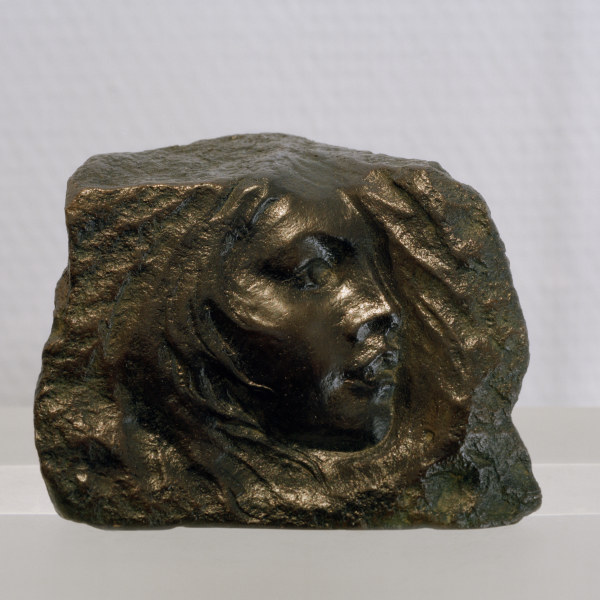 Head of a Child (Bas-Relief) a Camille Claudel