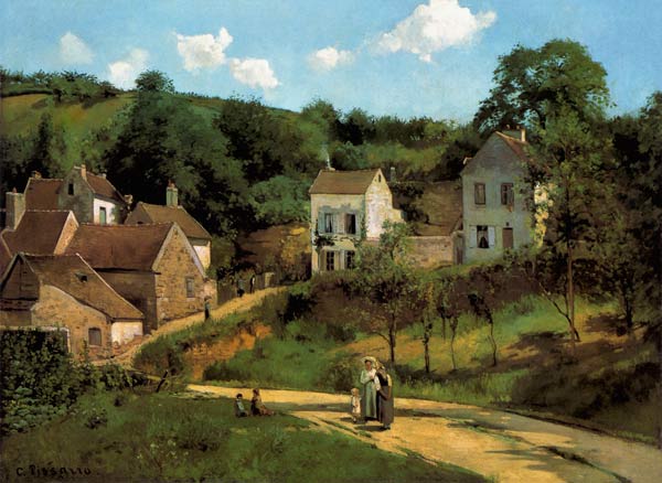 L ' Hermitage Pontoise a Camille Pissarro