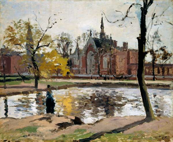 Dulwich college, London a Camille Pissarro