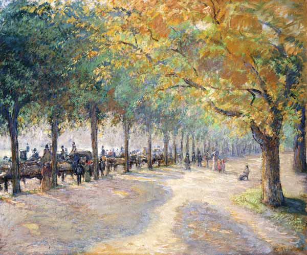 Hyde Park, London a Camille Pissarro