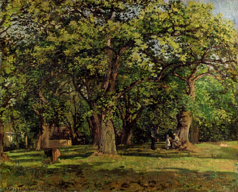 The Forest a Camille Pissarro