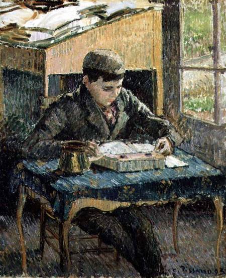 The Artist's Son a Camille Pissarro