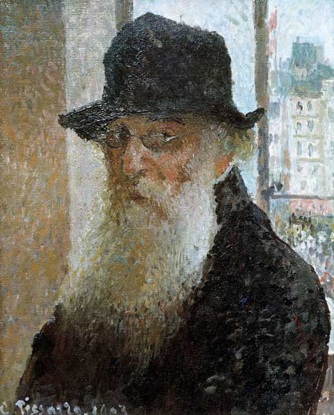 Self-portrait II a Camille Pissarro