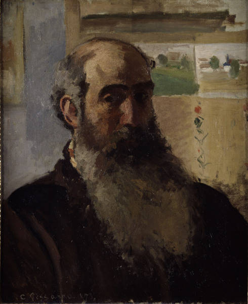 Pissarro / Self-portrait / 1873 a Camille Pissarro
