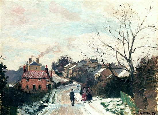 Fox hill, Upper Norwood a Camille Pissarro