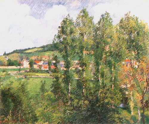 Gisors the new part a Camille Pissarro