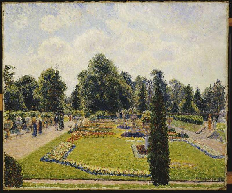 Kew Gardens. a Camille Pissarro