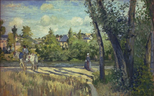Pissarro / Landscape... / 1874 a Camille Pissarro