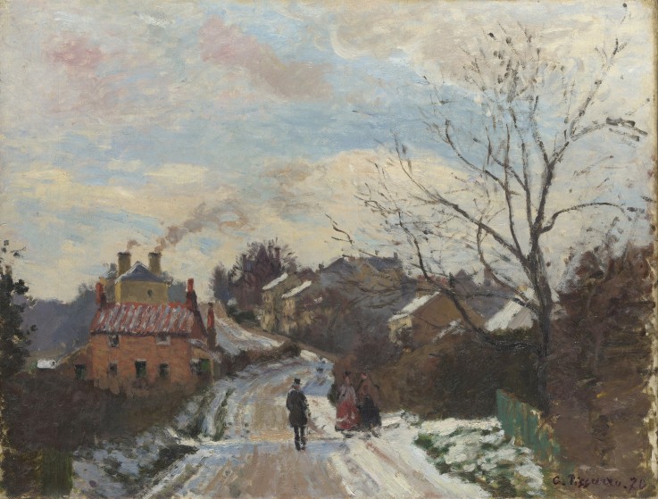 Fox Hill, Upper Norwood a Camille Pissarro