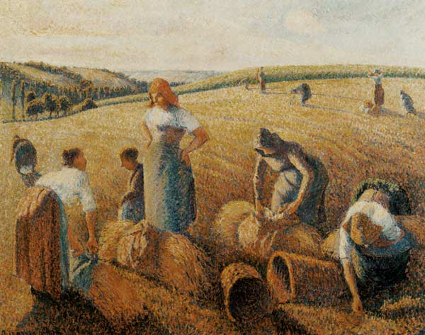 The ear collectors a Camille Pissarro