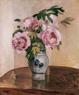 A Vase of Peonies 1875