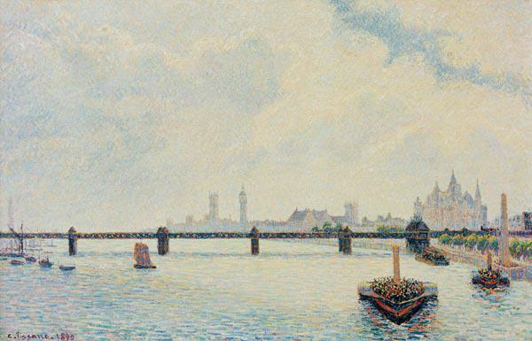 C.Pissarro, Charing Cross Bridge
