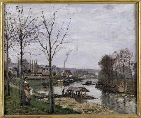 Pissarro / Port-Marly / 1872           .