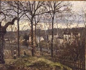 Winter Landscape at Louveciennes