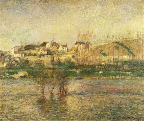 The inundation a Camille Pissarro
