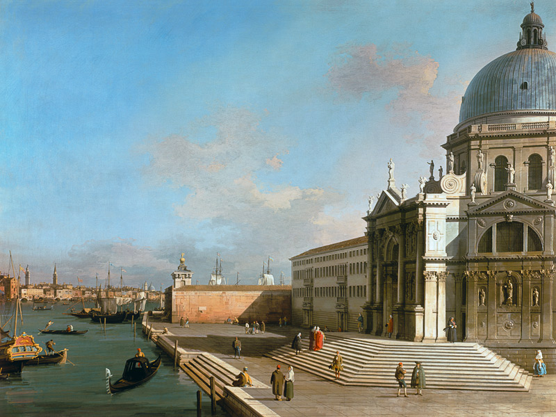 The Grand Canal a Canal Giovanni Antonio Canaletto
