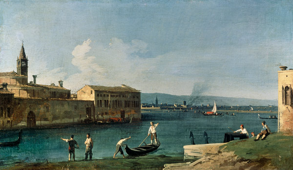 Ansicht von Venedig. a Canal Giovanni Antonio Canaletto