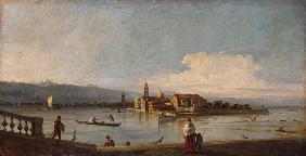 View of the Isles of San Michele, San Cristoforo and Murano from the Fondamente Nove a Canal Giovanni Antonio Canaletto