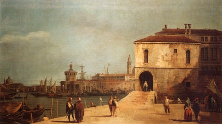 Fonteghetto della Farina a Canal Giovanni Antonio Canaletto