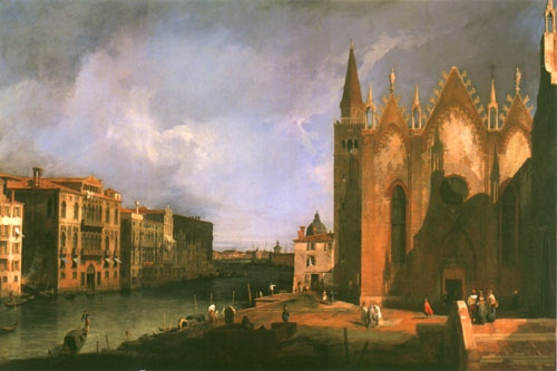 Grand Canal from p. Maria Della Carità To of The Bacino a Canal Giovanni Antonio Canaletto