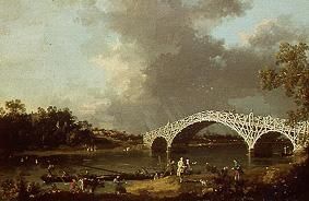 The Old whale clay bridge a Canal Giovanni Antonio Canaletto