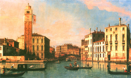P. Geremia and The Entrance to of The Cannaregio a Canal Giovanni Antonio Canaletto