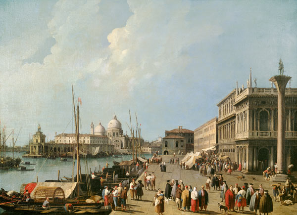 Santa Maria della Salute a Canal Giovanni Antonio Canaletto
