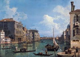 The Canal grandee at Campo of San Vio according to the Chiesa Santa Maria Della salute