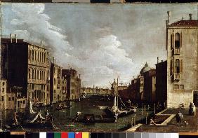 Venice a Canal Giovanni Antonio Canaletto