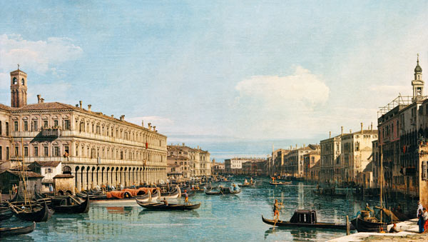 Venice, Canale Grande / Canaletto a Canal Giovanni Antonio Canaletto