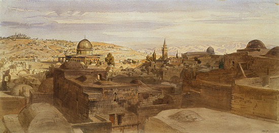 Jerusalem a Carl Friedr.Heinrich Werner