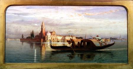 On the Venetian Lagoon a Carl Friedr.Heinrich Werner