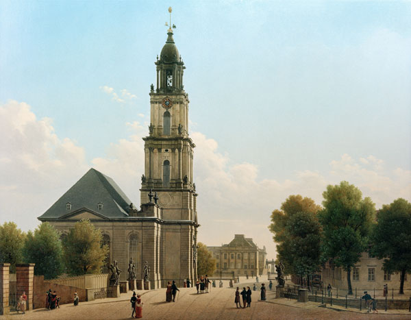 Potsdam, Garnisonkirche a Carl Georg Hasenpflug