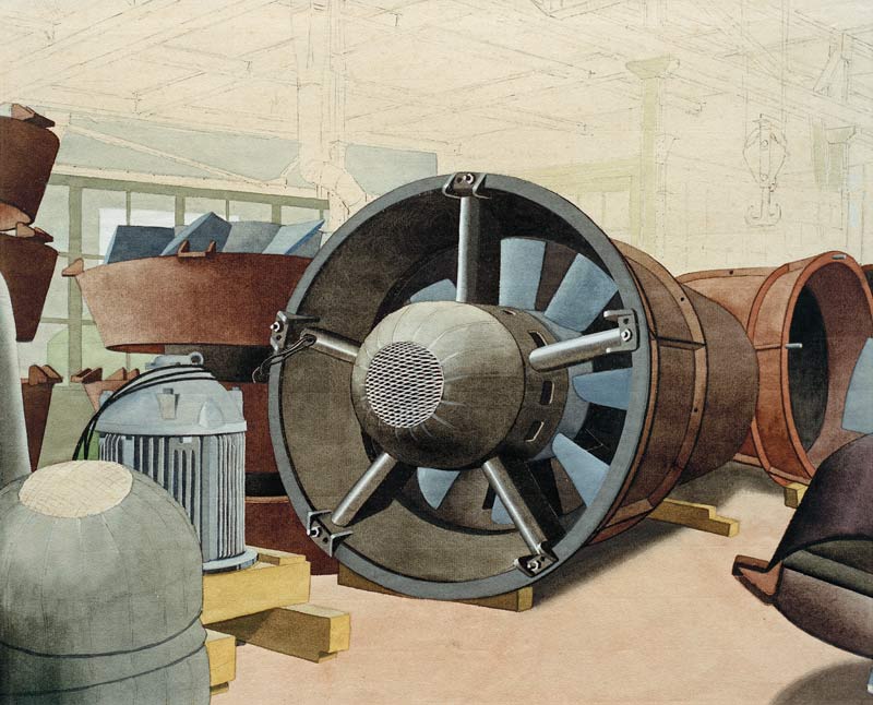 Turbine, um 1938. a Carl Grossberg