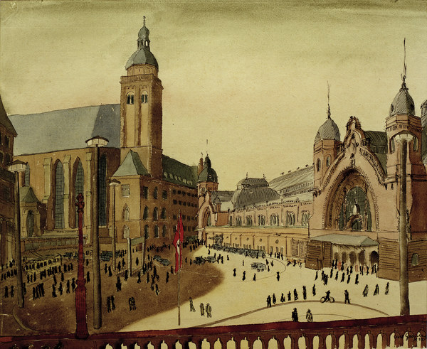 Koeln, Bahnhofsplatz, 1935. a Carl Grossberg