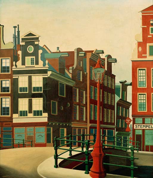 Amsterdam, Singelgracht, 1925. a Carl Grossberg