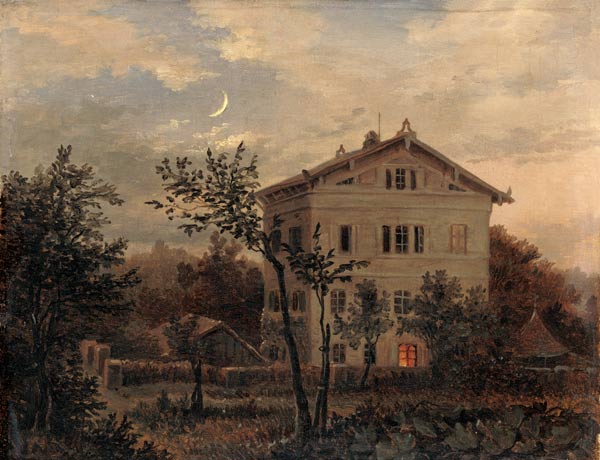 The house Carus in Pillnitz. a Carl Gustav Carus
