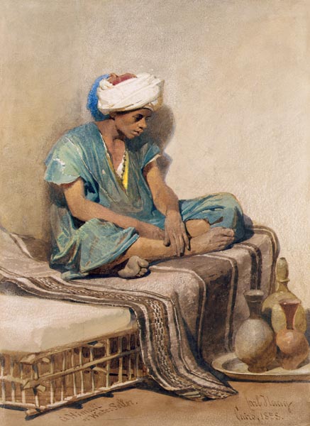 A Himali or water seller a Carl Haag