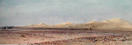 Sand Hills on the Road to Suez a Carl Haag