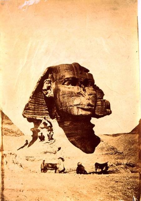Sphinx at Giza a Carl Haag