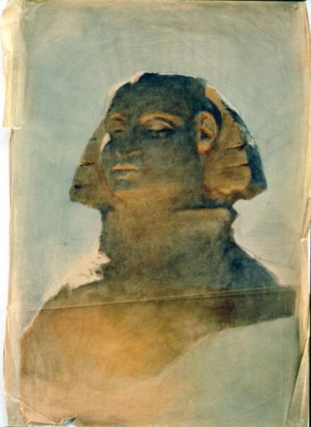 Sphinx at Giza a Carl Haag